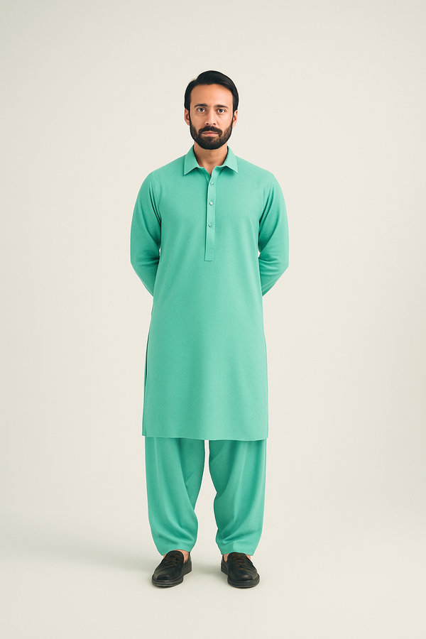 Premium Shahi Boski Mint Cyan